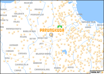 map of Parungkuda
