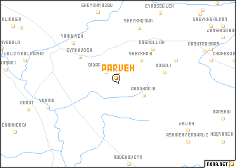 map of Parveh