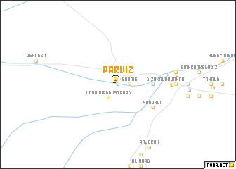 map of Parvīz