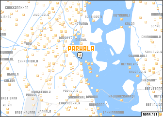 map of Parwāla