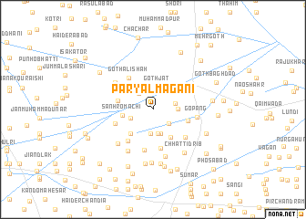 map of Paryal Magāni