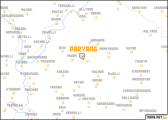 map of Paryang