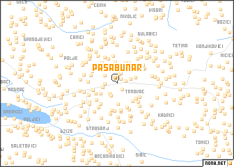 map of Paša Bunar