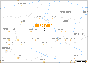 map of Pasacjoc