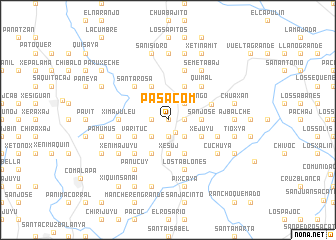 map of Pasacom