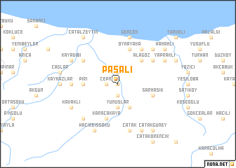 map of Paşalı
