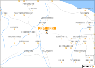 map of Pasánaka