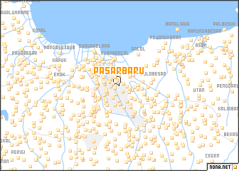 map of Pasarbaru