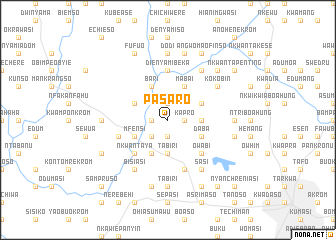map of Pasaro