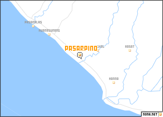 map of Pasarpino