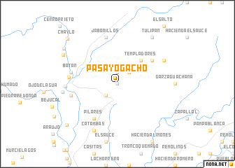 map of Pasayogacho