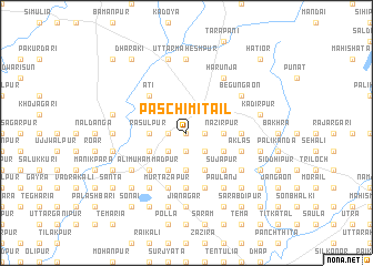 map of Paschim Itāil