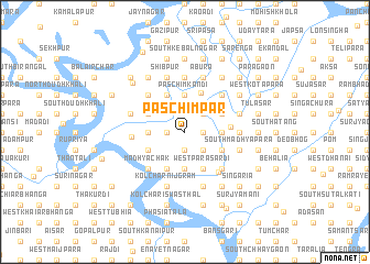 map of Paschimpār