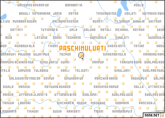 map of Paschim Uluāti