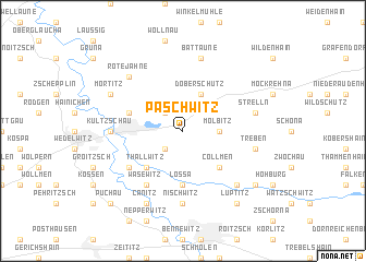 map of Paschwitz