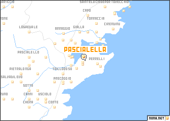 map of Pascialella