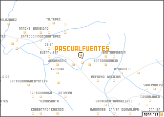 map of Pascual Fuentes