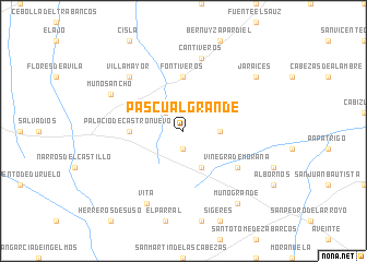 map of Pascualgrande