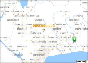 map of Pascualillo