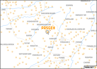 map of Pāsgeh