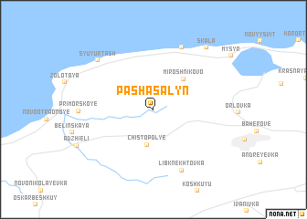 map of Pasha-Salyn