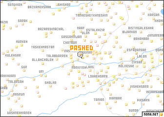map of Pashed