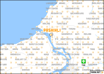 map of Pa-shih-li