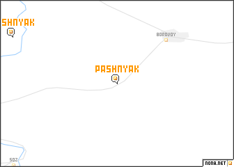 map of Pashnyak