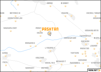 map of Pashtan