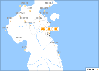 map of Pasiloke