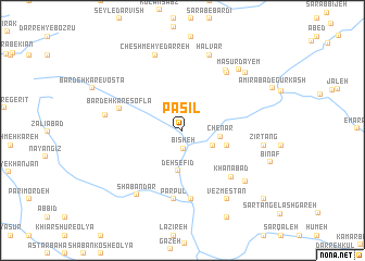 map of Pasīl