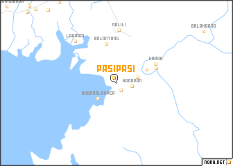 map of Pasipasi