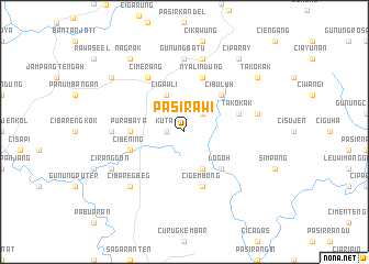 map of Pasirawi