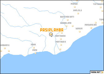 map of Pasirlamba