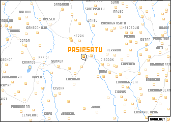map of Pasir Satu