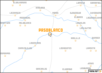 map of Paso Blanco