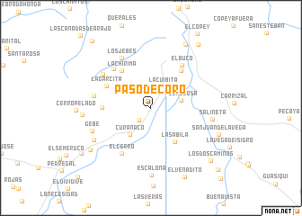 map of Paso de Coro