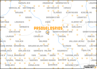 map of Paso de los Ríos