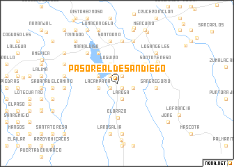 map of Paso Real de San Diego