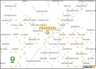 map of Paso Real