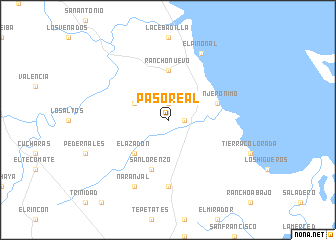 map of Paso Real