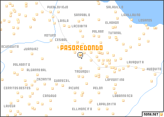 map of Paso Redondo