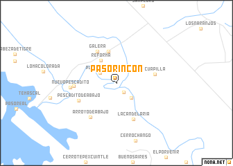 map of Paso Rincón