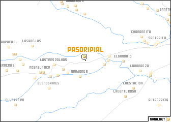 map of Paso Ripial