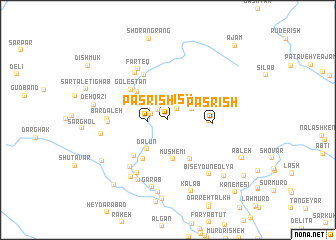 map of Pasrīsh