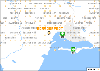 map of Passage Fort