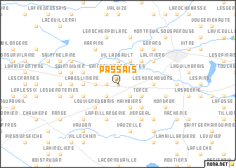 map of Passais