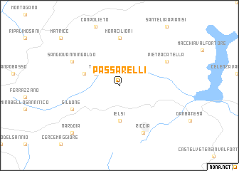 map of Passarelli