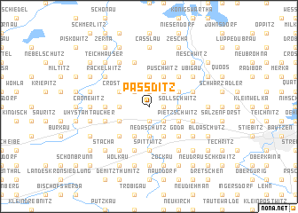 map of Paßditz