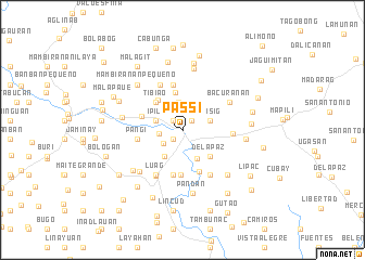 map of Passi